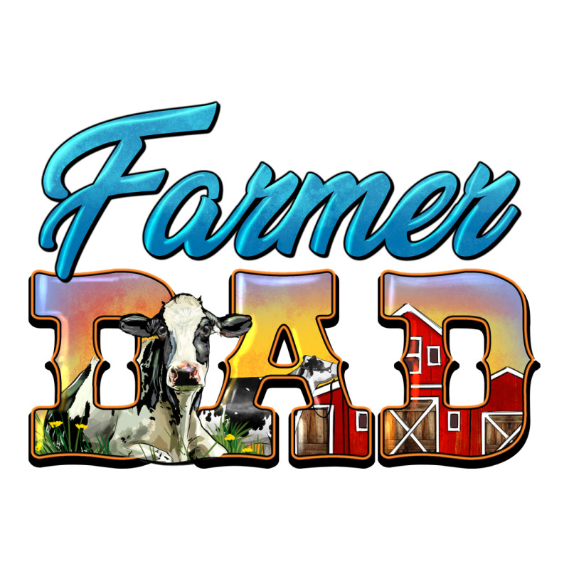 Western Farmer Dad Ladies Tee by LillyAllenDesigns | Teevron