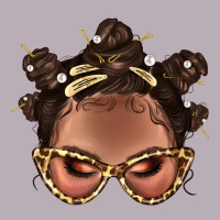 Afro Bantu Knots Hairstyles Messy Bun With Clasp Bbs  2 Vintage Tee | Teevron