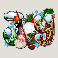 Joy With Golf And Santas Heavy Core Tee | Teevron