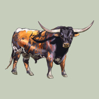 Texas Longhorn Bull Ladies Tee | Teevron