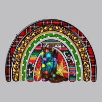 Christmas Cowboy Boots Rainbow Long Sleeve Tee | Teevron