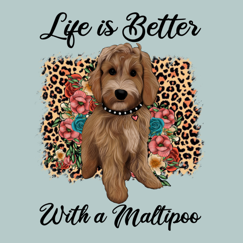 Life Is Better With A Maltipoo Heavy Core Tee by BarkalooDesign | Teevron