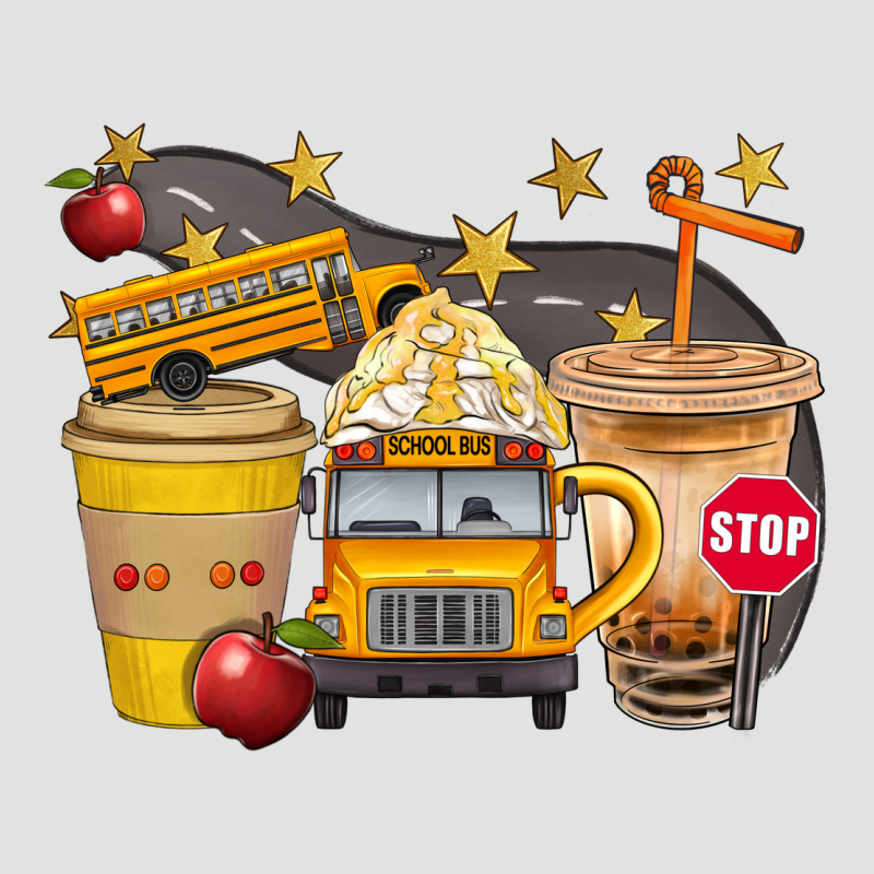 School Bus Coffee And Star Bbs Classic Tee by BundleAndBundleShop | Teevron