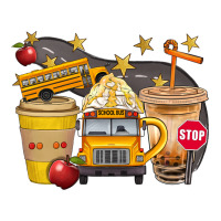 School Bus Coffee And Star Bbs | Teevron