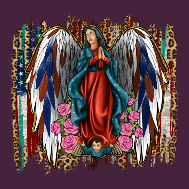 Lady Of Guadalupe 4th Of July Premium Tee by Jasminsmagicworld | Teevron