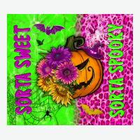 Sorta Sweet Sorta Spooky Tumbler Urban Heavy Tee | Teevron