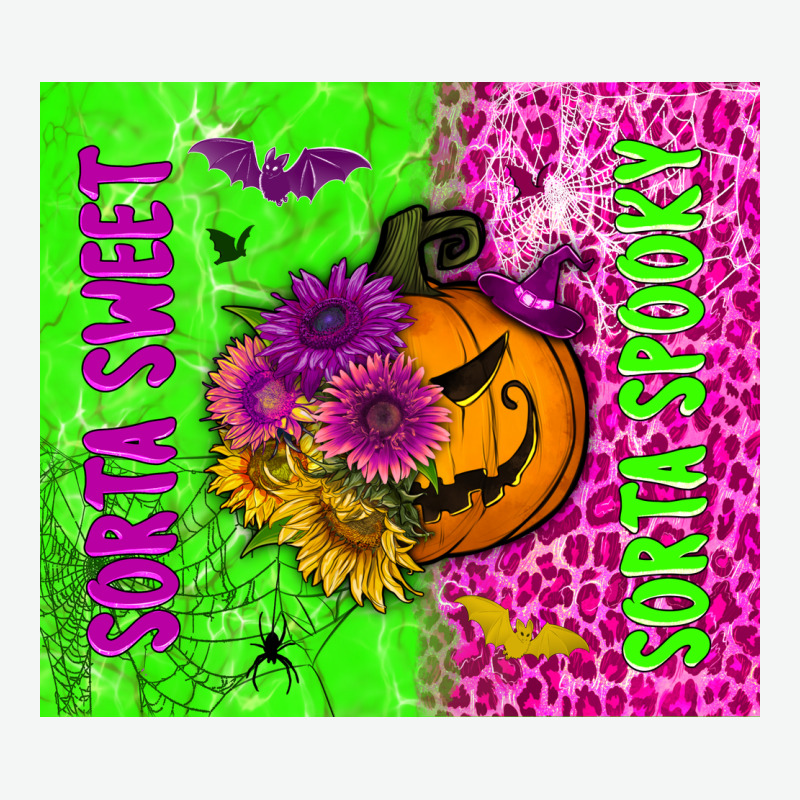 Sorta Sweet Sorta Spooky Tumbler Urban Heavy Tee by BundleAndBundleShop | Teevron