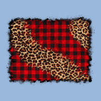 Leopard Buffalo Plaid Background Premium Hoodie | Teevron
