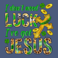 I Don't Need Luck I've Got Jesus St. Patricks Vintage Hoodie | Teevron