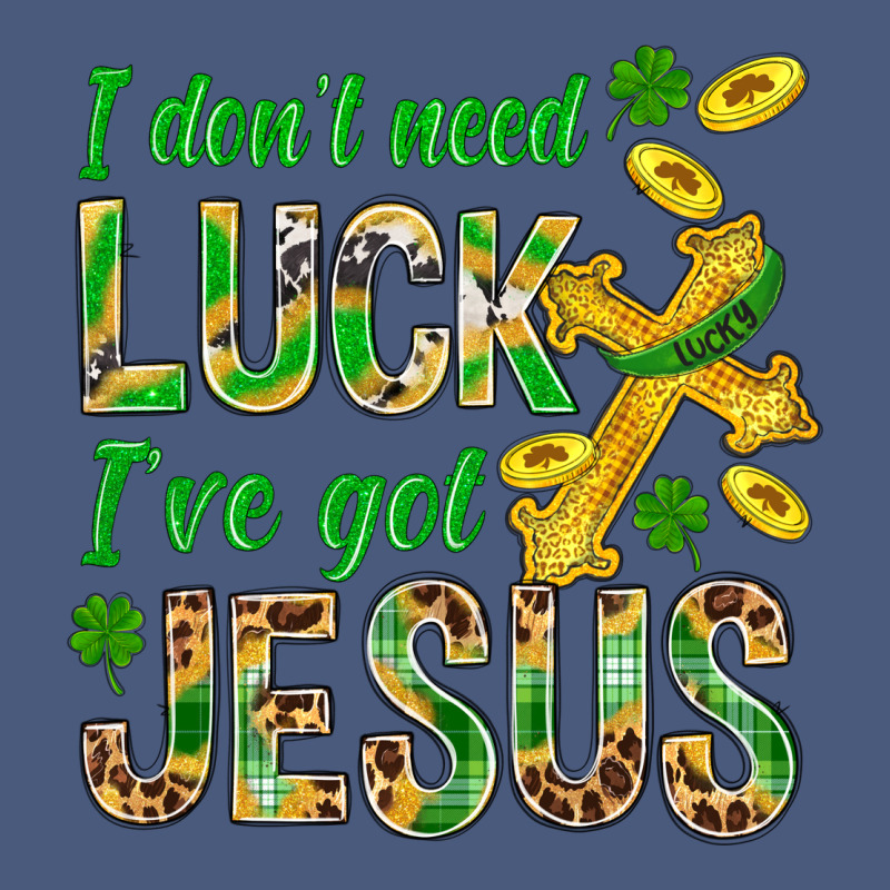 I Don't Need Luck I've Got Jesus St. Patricks Vintage Hoodie by BundleAndBundleShop | Teevron