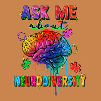 Ask Me About Neurodiversity Heavyweight Hoodie | Teevron