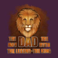 Dad The Man Leather Background Premium Tee | Teevron
