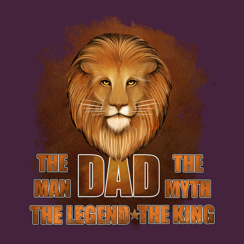 Dad The Man Leather Background Premium Tee by Jasminsmagicworld | Teevron