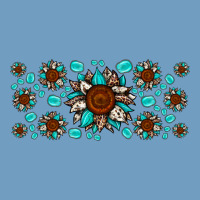 Cowhide Leopard Sunflower Gemstone Urban Heavy Tee | Teevron