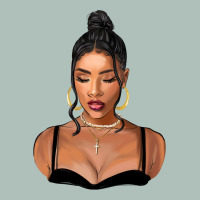 Black Woman Heavyweight Hoodie | Teevron