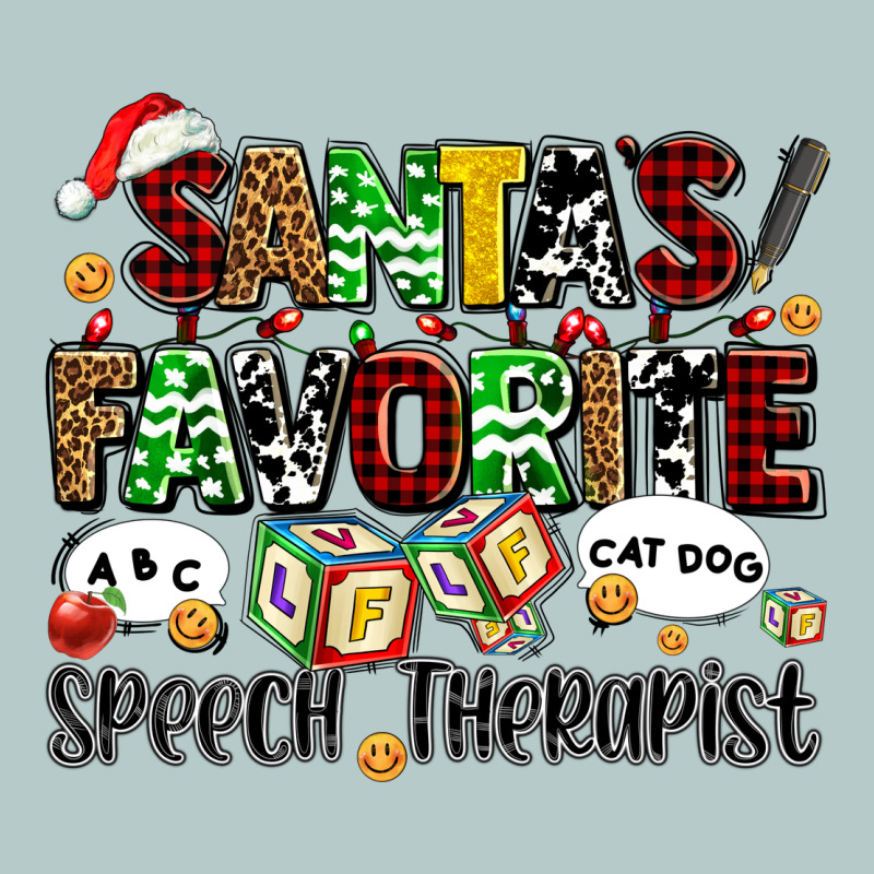 Santas Favorite Speech Therapist Heavy Core Tee by AdoDesignShop | Teevron