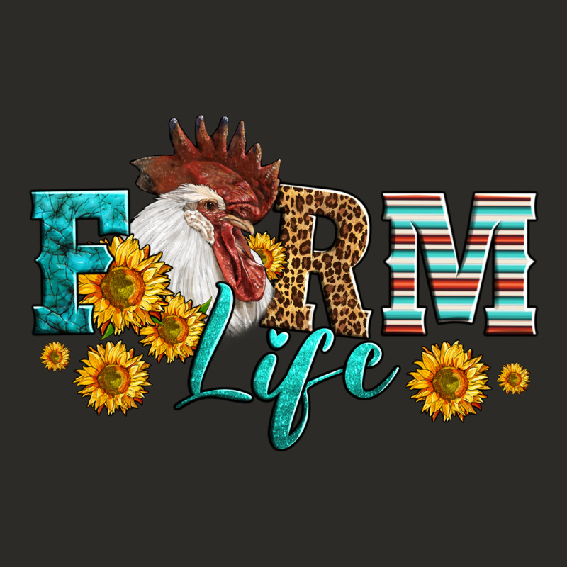 Western Farm Life Rooster Head Heavy Core Tee by LillyAllenDesigns | Teevron