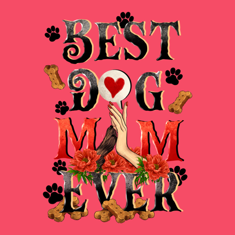 Best Dog Mom Ever Mother's Day Premium Sweatshirt by FaDigitalArtStudio | Teevron