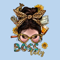 Western Messy Bun Boss Lady With Money Classic Tee | Teevron