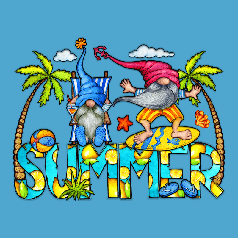 Summer Gnomes Premium Hoodie by CowCowDesign | Teevron
