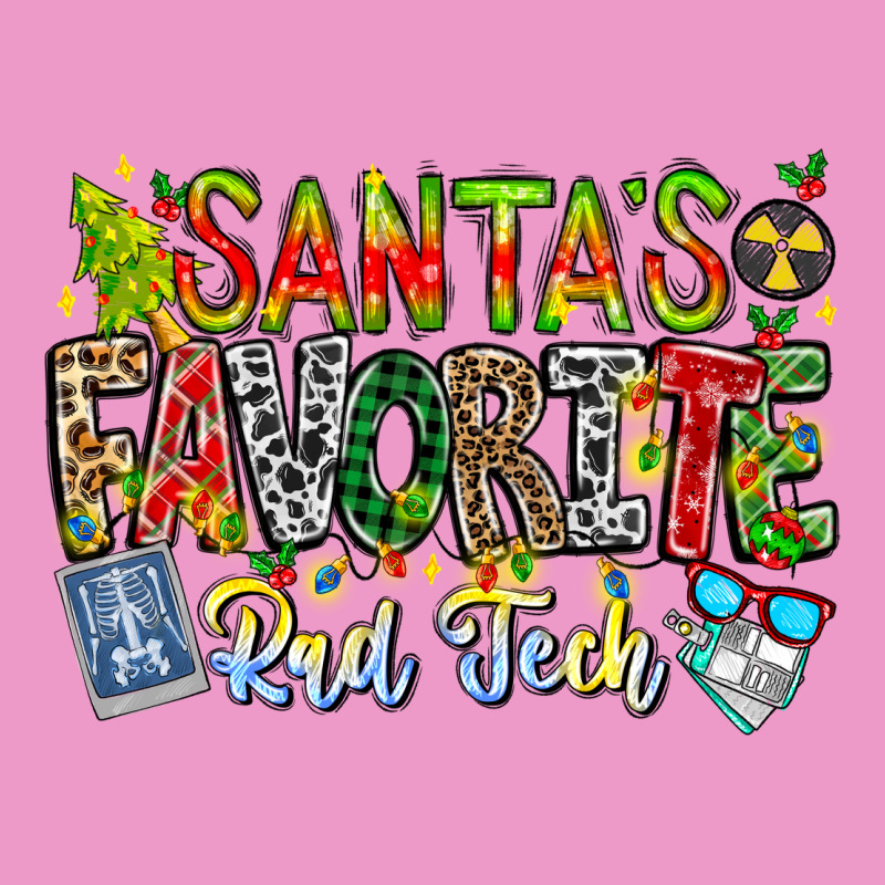 Santa's Favorite Rad Tech Urban Hoodie by CowhideDigitalArt | Teevron