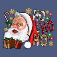 Santa Ho Ho Ho With Gift Box Vintage Hoodie | Teevron