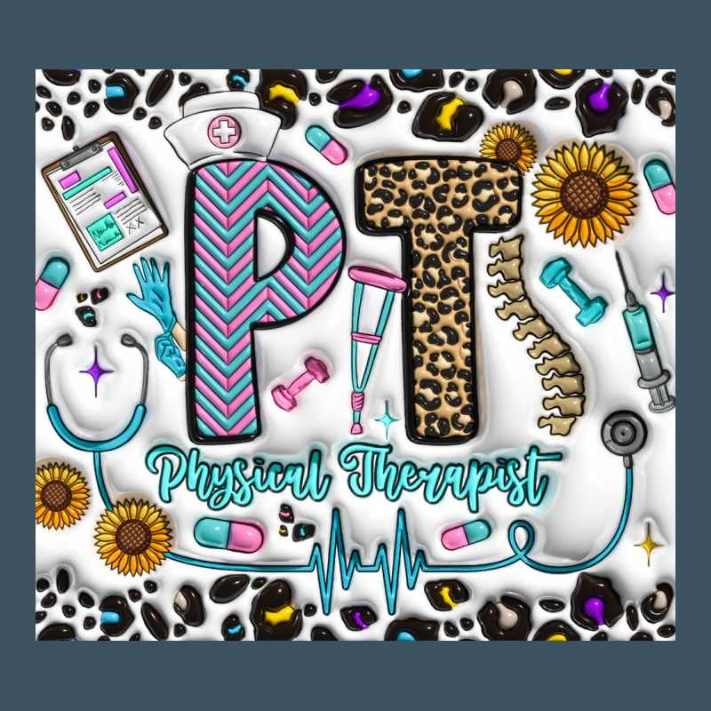 Pt Physical Therapist Urban Hoodie by CowhideDigitalArt | Teevron