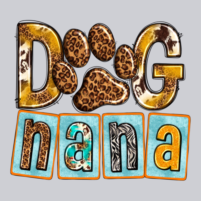Dog Nana With Paw Heavyweight Sweatshirt by texasbilliewilder | Teevron