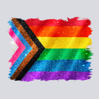 Pride Flag Background Zipper Hoodie | Teevron