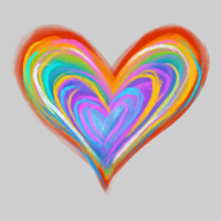 Watercolor Pride Heart Premium Tee | Teevron