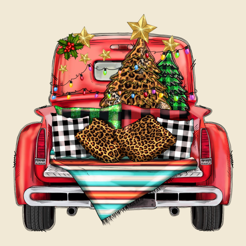 Christmas Truck Ladies Tee by BarkalooDesign | Teevron