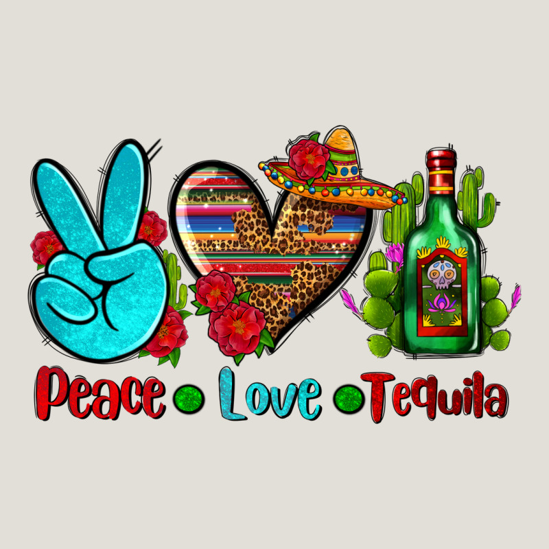 Peace Love Tequila Heavy Core Tee by AdoDesignShop | Teevron