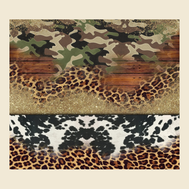 Cowhide Leopard Camouflage Ladies Tee by Jasminsmagicworld | Teevron