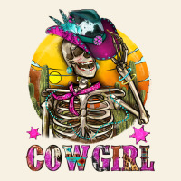 Cowgirl Skeleton With Landscape Vintage Tee | Teevron