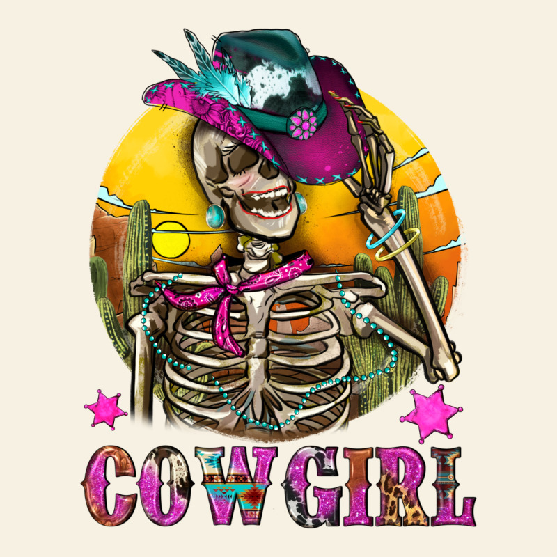 Cowgirl Skeleton With Landscape Vintage Tee by BundleAndBundleShop | Teevron