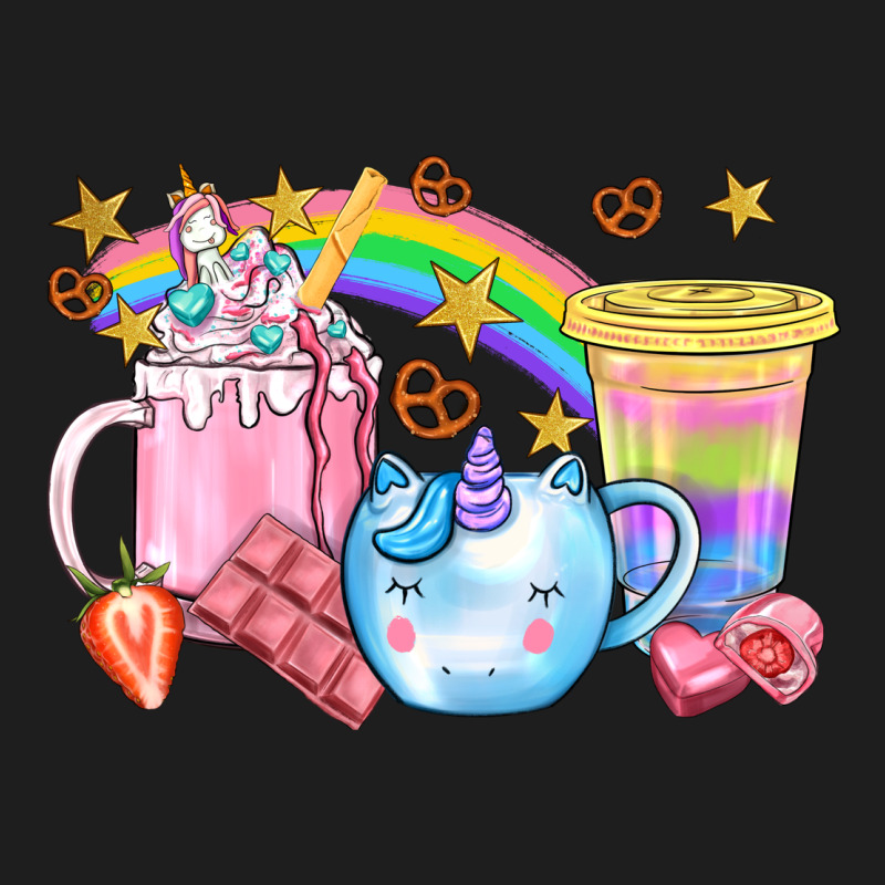 Unicorn Coffee Cup With Star Bbs Classic Tee by BundleAndBundleShop | Teevron
