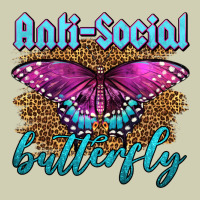 Western Anti-social Butterfly Heavy Core Tee | Teevron