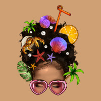 Beach Hair Afro Messy Bun Bbs Vintage Tee | Teevron
