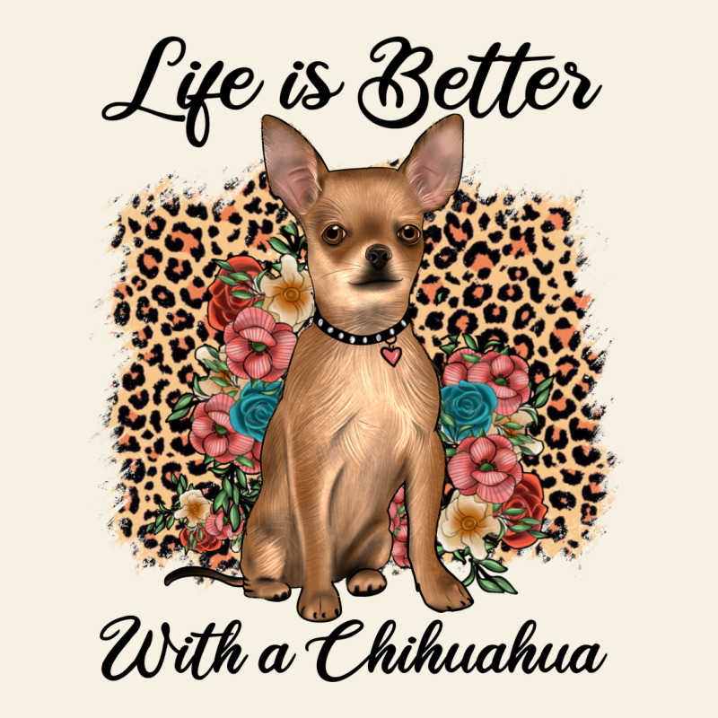 Life Is Better With A Chihuahua Vintage Tee by JahusDesignShop | Teevron