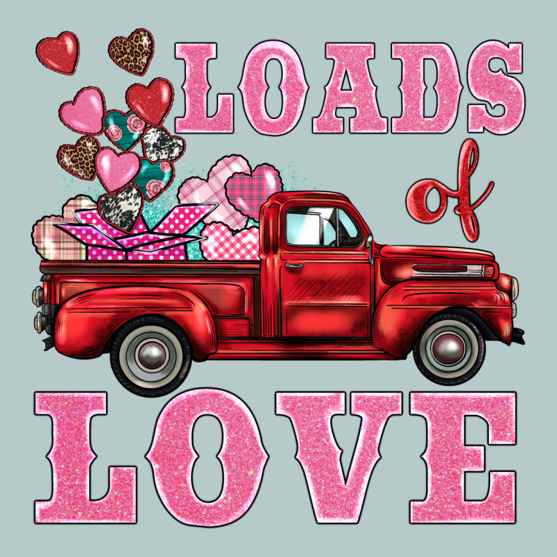 Loads Of Love Truck Heavy Core Tee by BarkalooDesign | Teevron