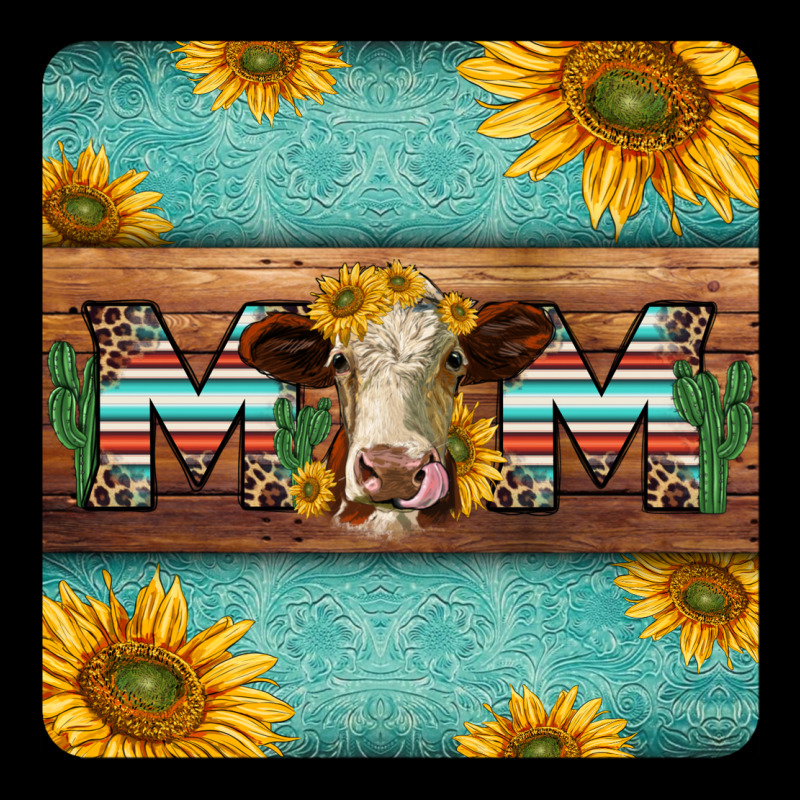Hereford Cattle Mom Coaster Ladies Tee by Jasminsmagicworld | Teevron