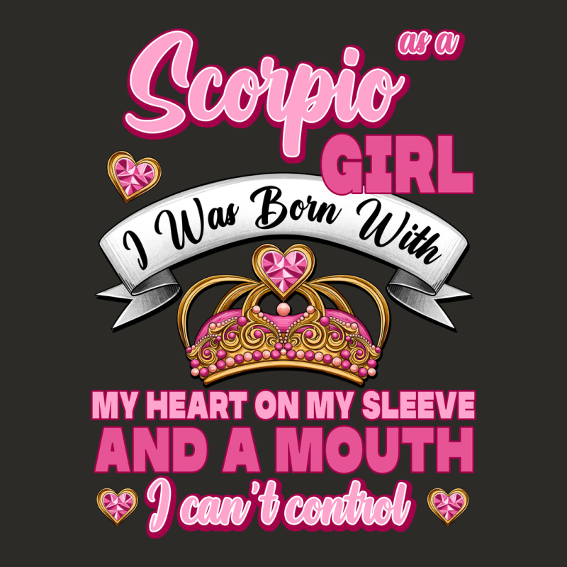 As A Scorpio Girl Zodiac Girls Heavy Core Tee by Jasminsmagicworld | Teevron