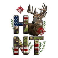 Deer Hunting Usa Flag | Teevron