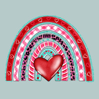 Valentine's Day Rainbow Heavy Core Tee | Teevron