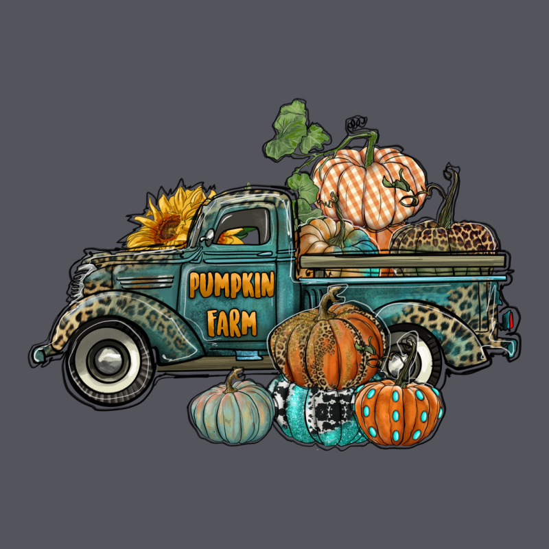 Western Pumpkin Farm Truck Vintage Hoodie by RanaPortraitStore | Teevron