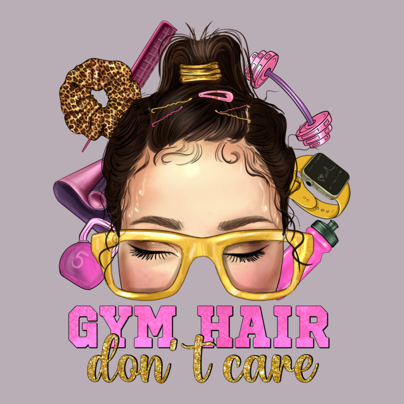 Messy Bun Gym Hair Don't Care Bbs Vintage Tee by BundleAndBundleShop | Teevron