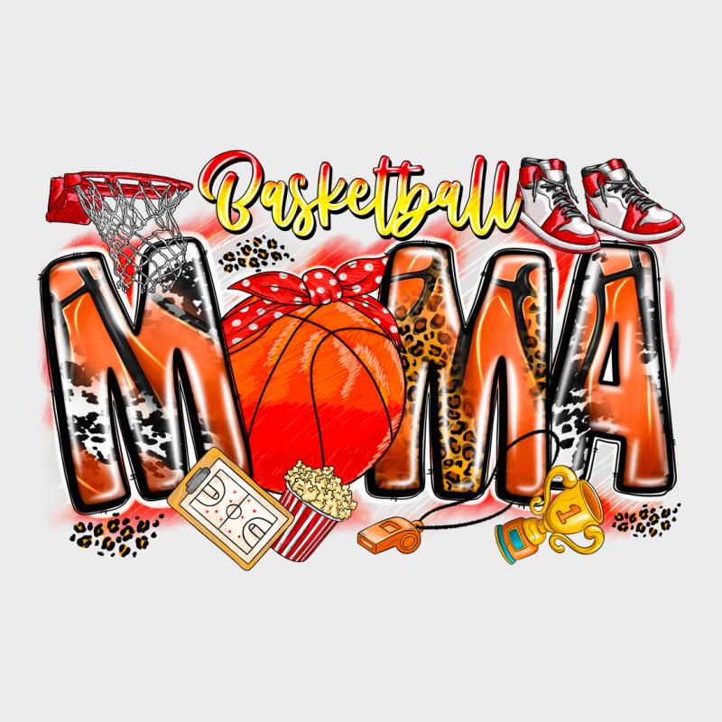 Basketball Mama Urban Hoodie by CowhideDigitalArt | Teevron