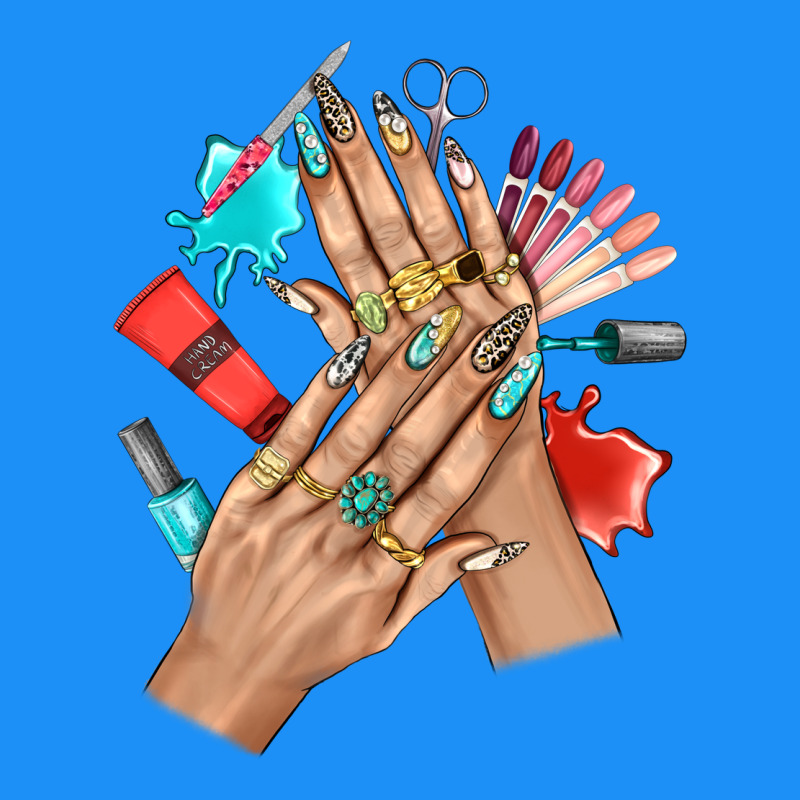 Western Nail Art With Nail Material Bbs Classic Tee by BundleAndBundleShop | Teevron