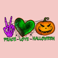 Peace Love Halloween Urban Heavy Tee | Teevron