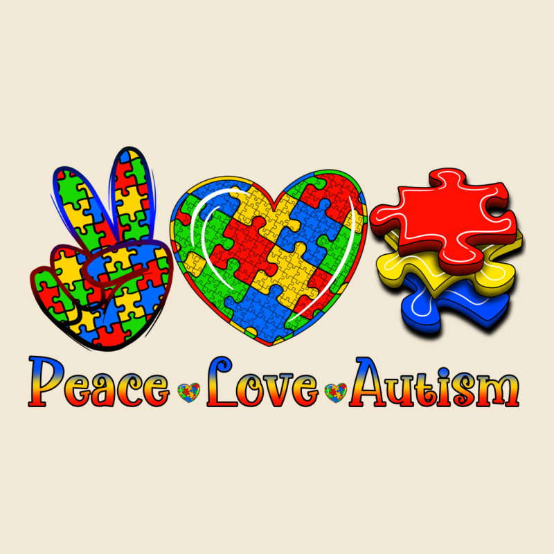 Peace Love Autism Premium Tee by Jasminsmagicworld | Teevron